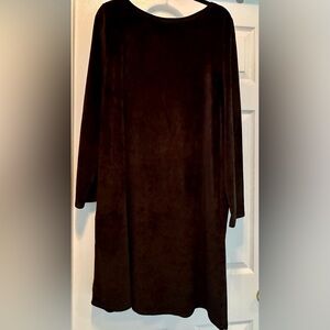 J. Jill Black Long Sleeve Dress